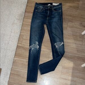 Rag & Bone Distressed Skinny Jeans - Size 26